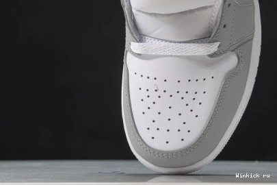 Mid Wolf Jordan Aluminum Grey Air 1 0821